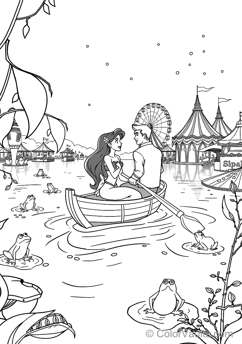 Ariel Sitting on Sunlit Ocean Rock with Flowing Hair (10)