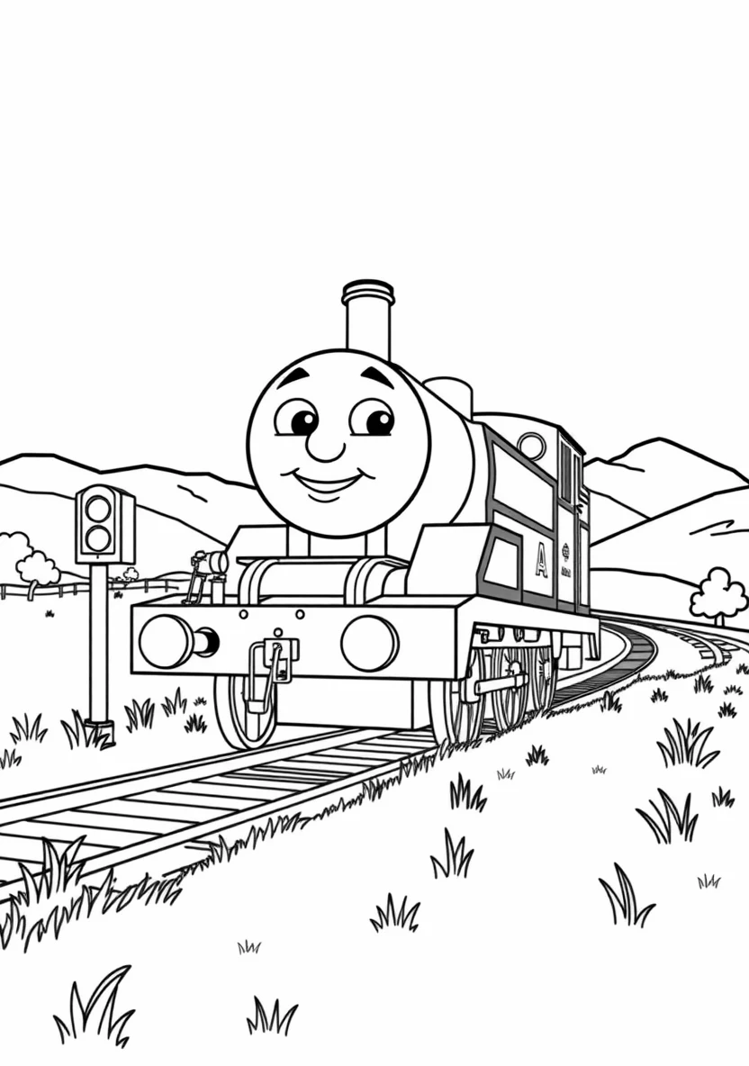A Train Scene Sh