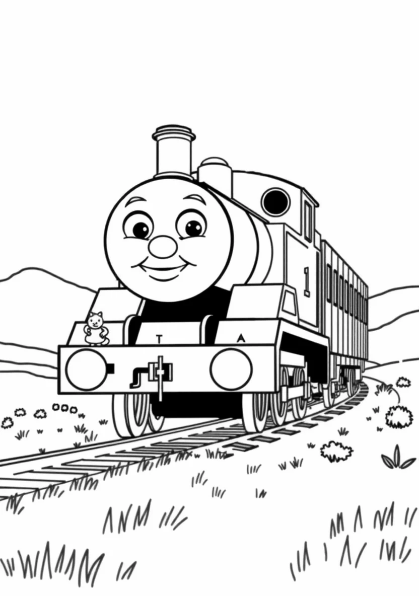 A Train Scene Sh