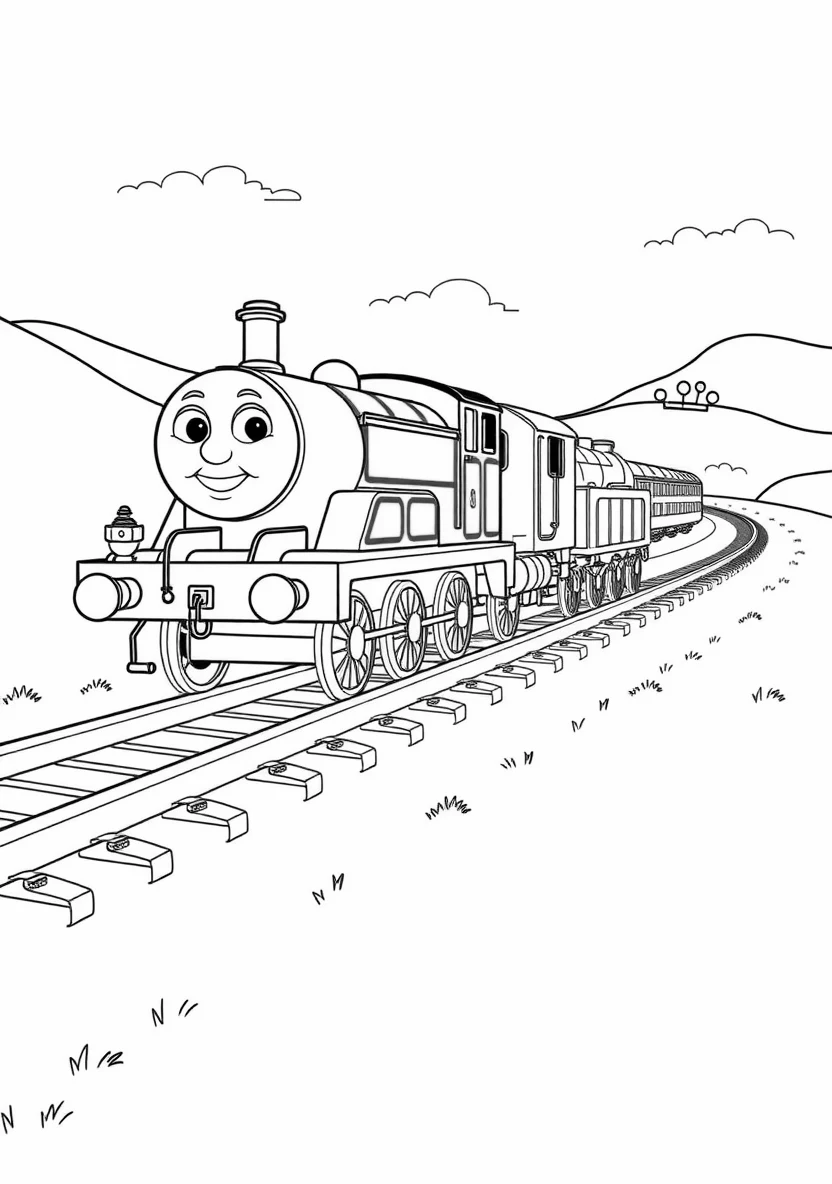 A Train Scene Sh