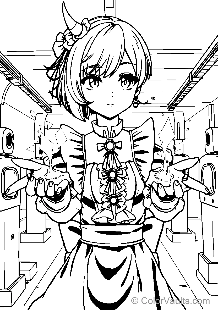 Thomas the Tank Engine coloring page 2