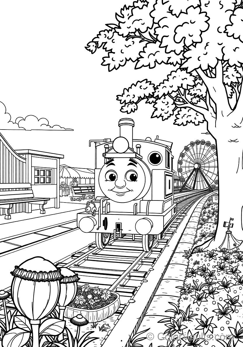 Nia and Thomas Exploring African Railway