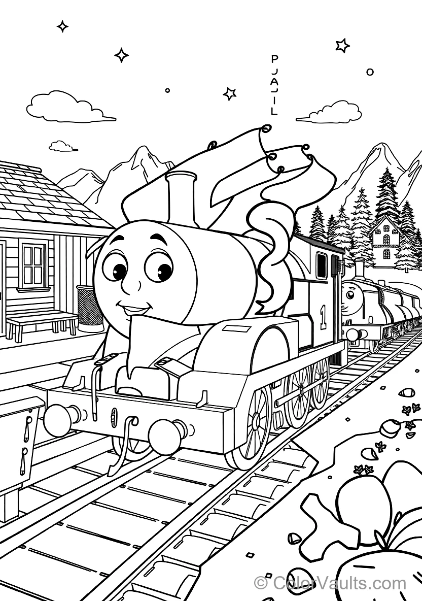 Nia und Thomas Exploring African Railway (2)