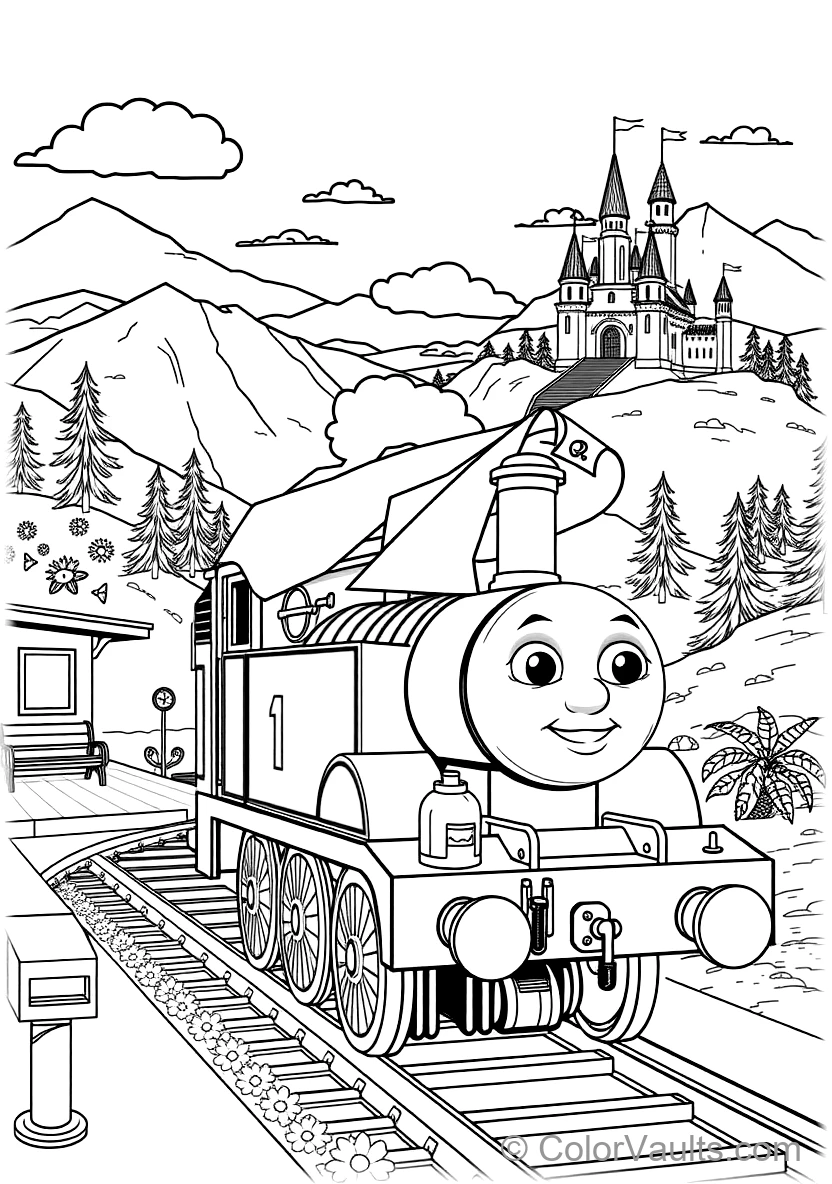 Sodor Steamworks Repair Shop with Kevin (4)