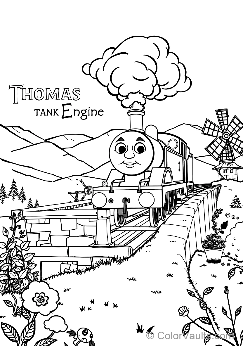 Nia and Thomas Exploring African Railway (5)