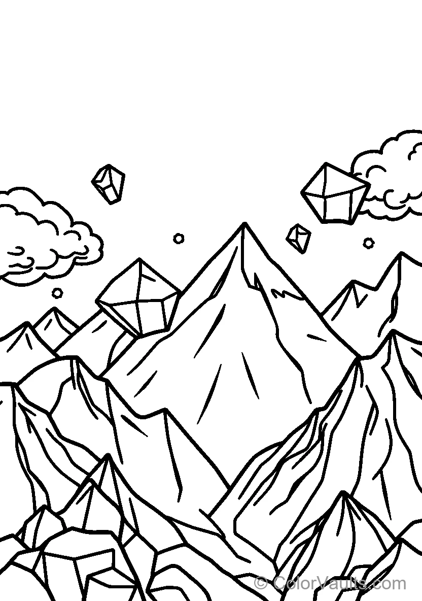 Crystal Mountain Peaks