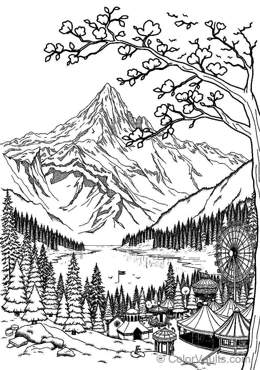Mountain Camp And Amusement Park