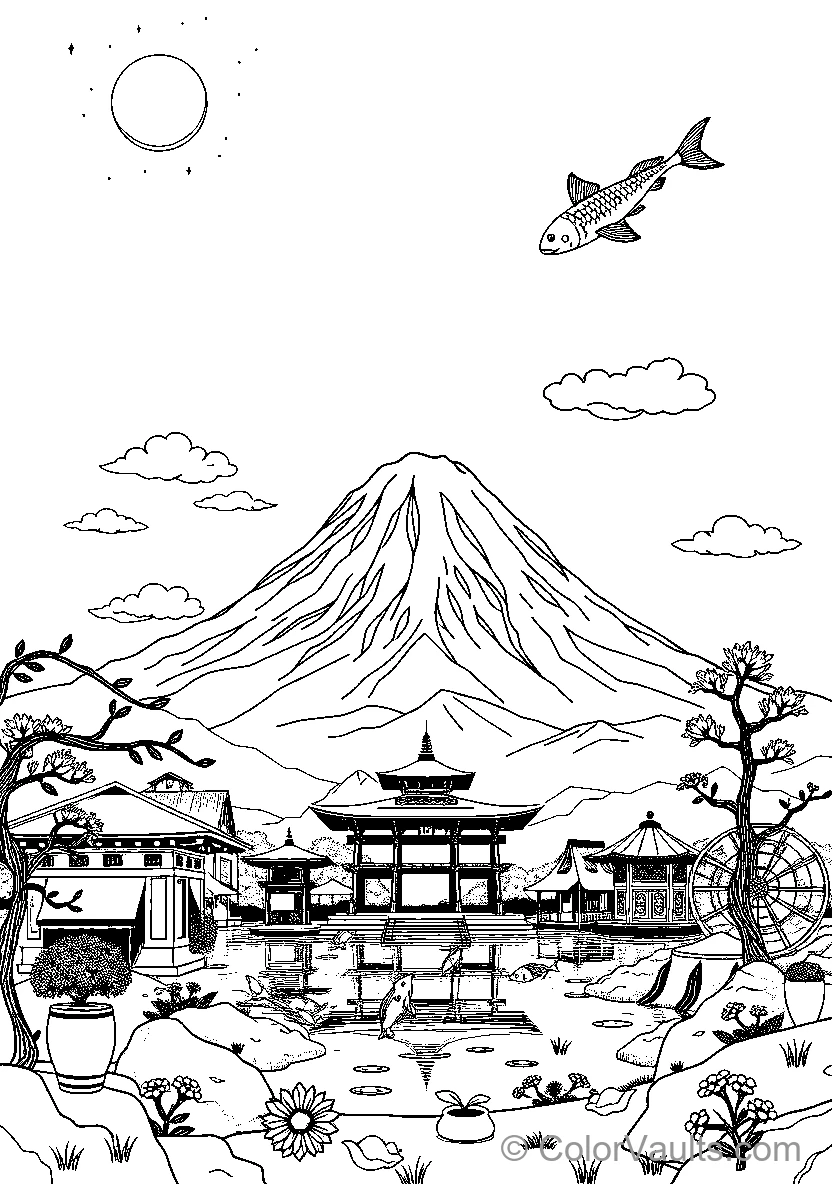 Mountain Temple Complex