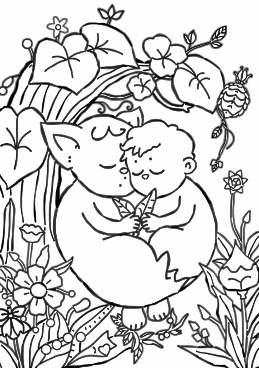 Woezel and Pip Sleeping