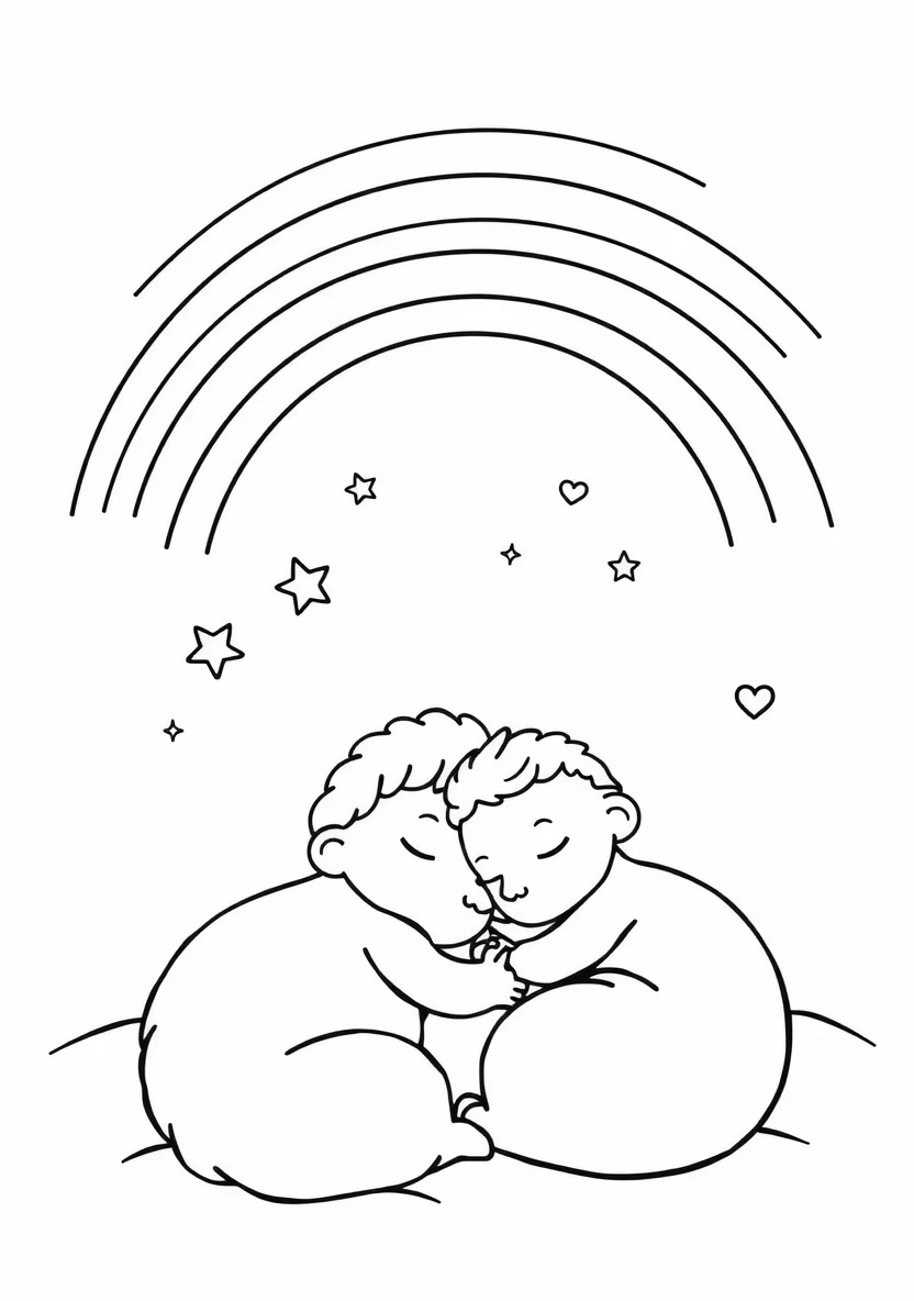 Woezel and Pip Sleeping