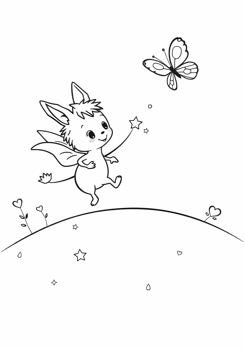 Woezel and Pip Chasing a