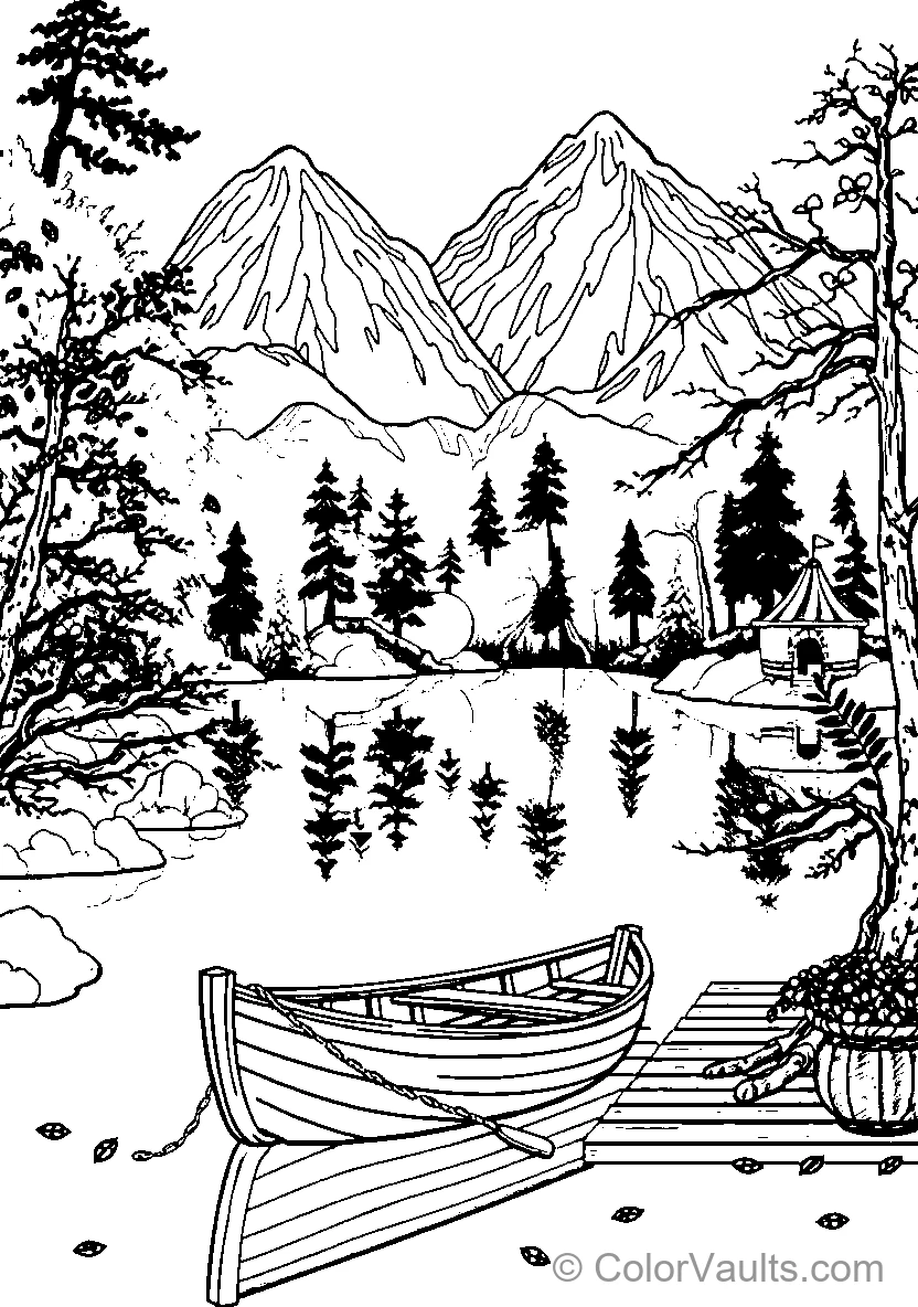 Boat By The Lake