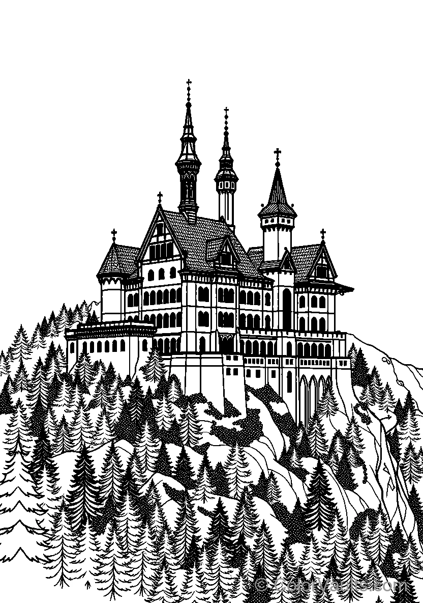 Castle In The Mountains (Scene 2)