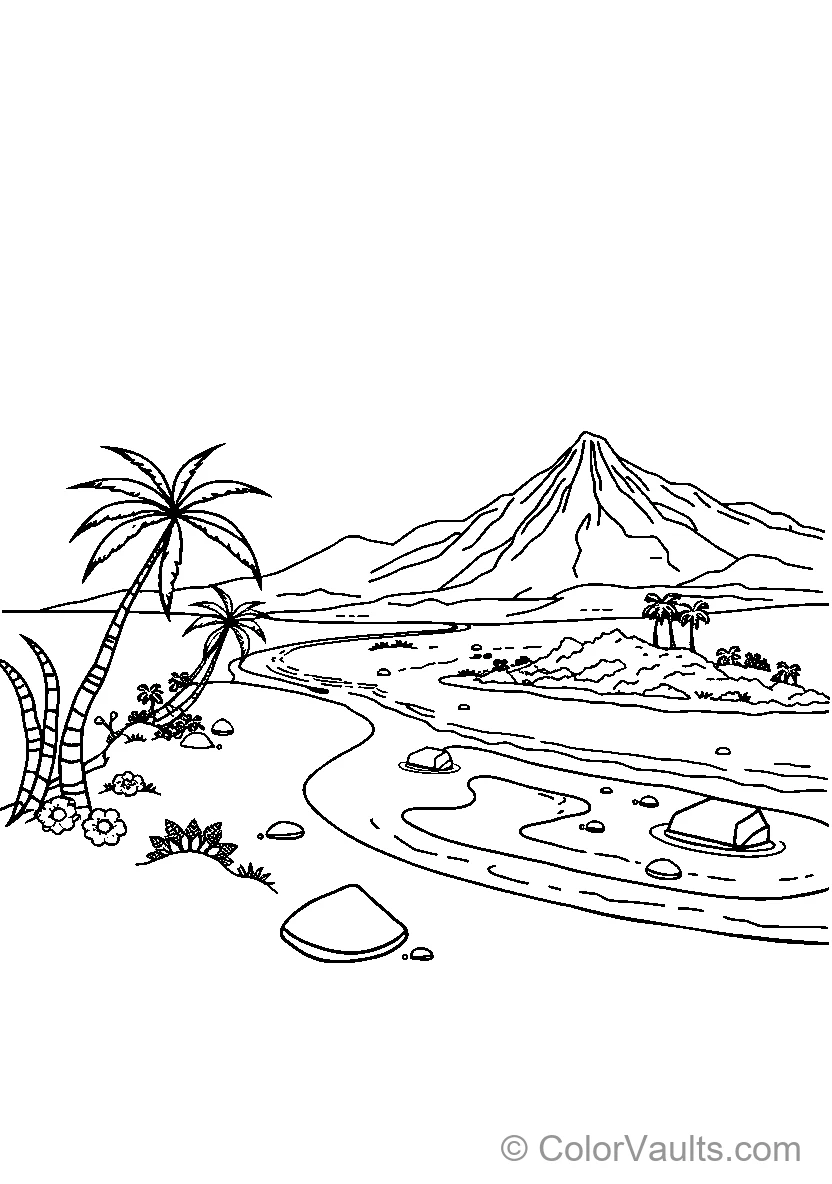 Mountain Landscape (Scene 8)