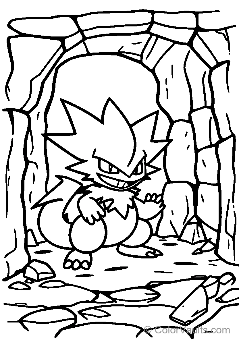Pokémon In Rocky Cave