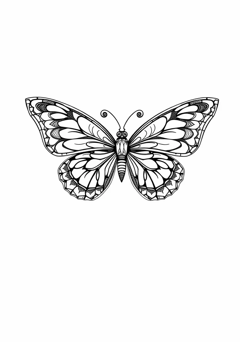 Zentangle Patterns & Mindful Art coloring page 2