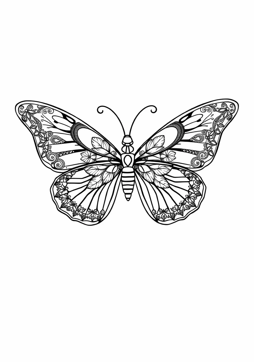 Zentangle Patterns & Mindful Art coloring page 3