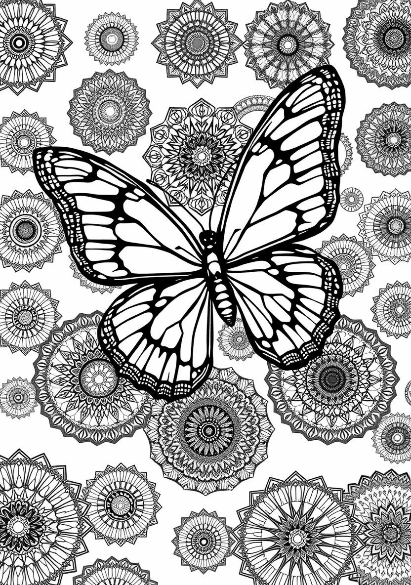 A Zentangle Silhouette of a D