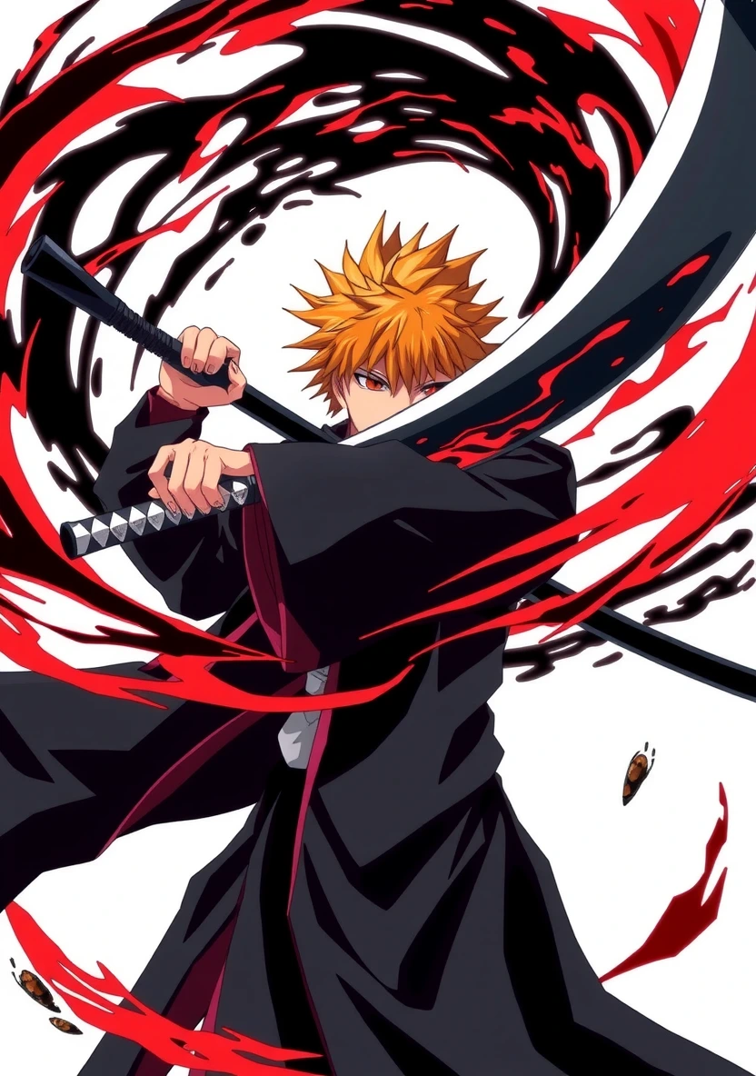 Bleach coloring page 1