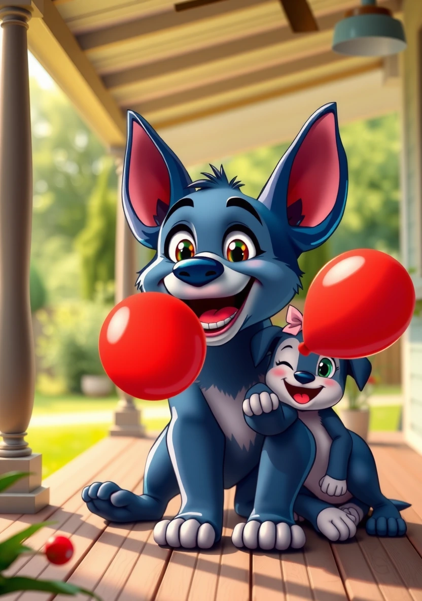 Bluey coloring page 1
