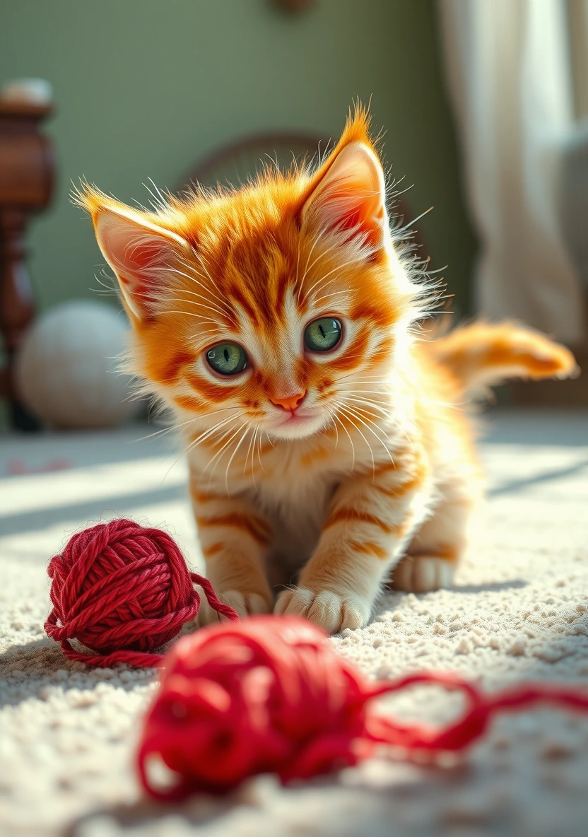 Cute Kittens & Cats coloring page 1