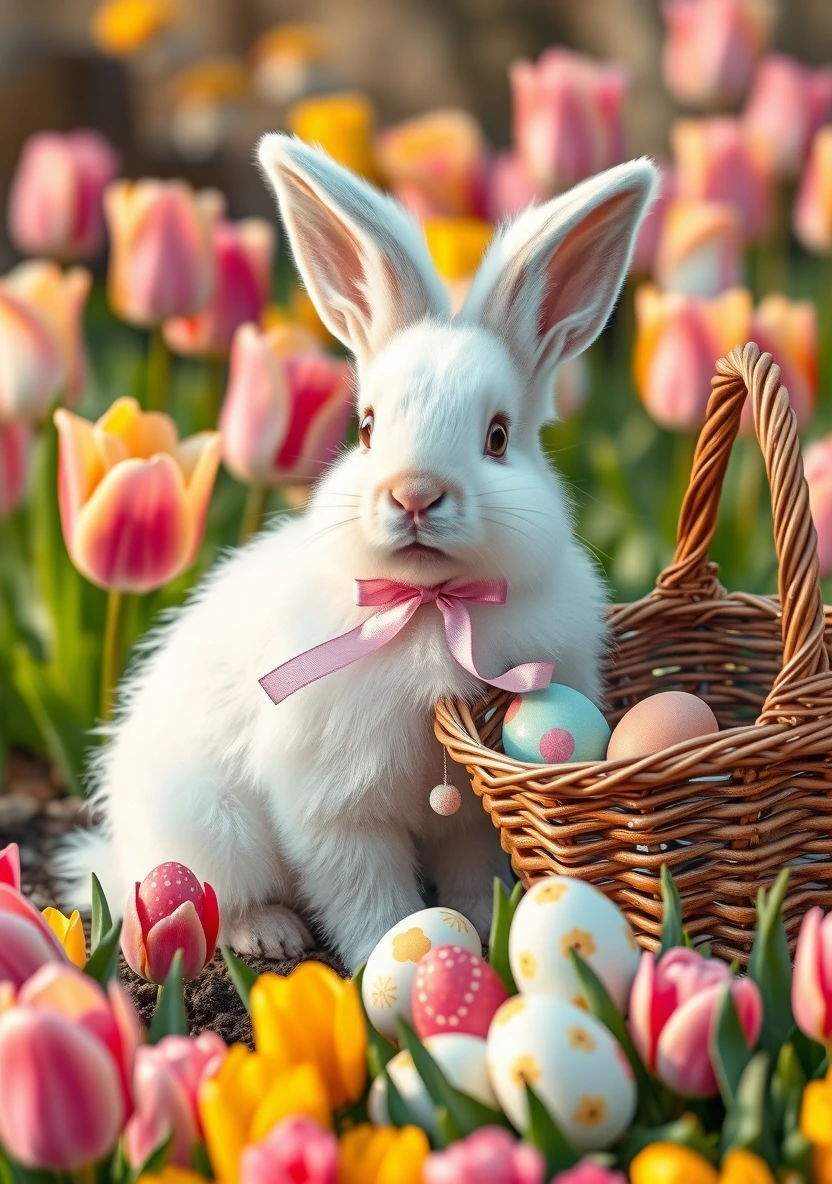 Ostern & Spring Bloom coloring page 1