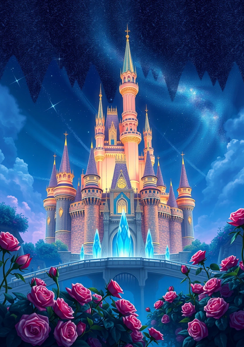 Fairytale Kingdoms & Castles coloring page 1