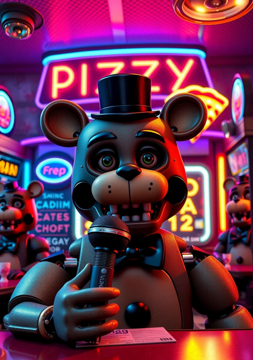 Five Nights at Freddys coloring page 1