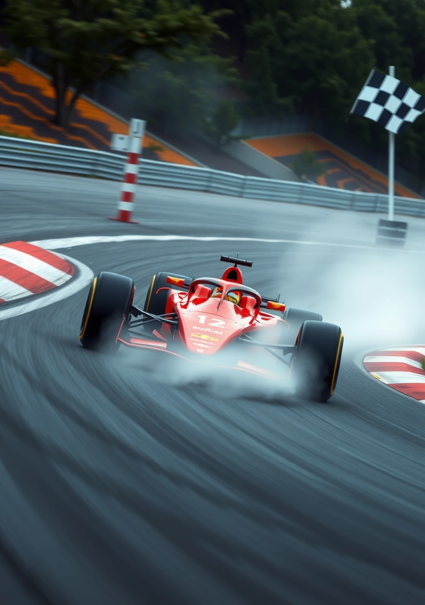 Formula 1 & Race Cars coloring page 1