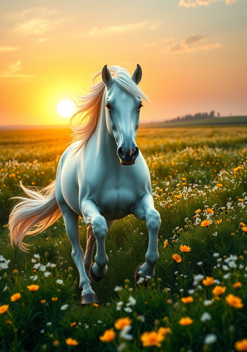 Horses & Ponies coloring page 1