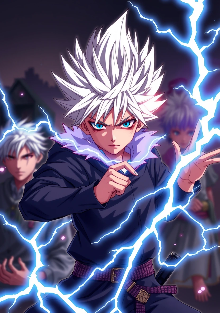 Hunter x Hunter coloring page 1