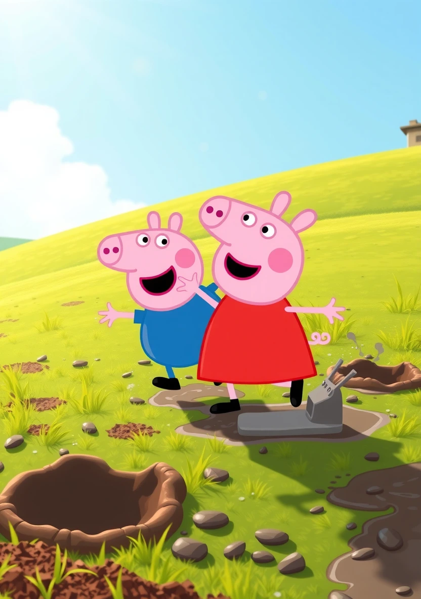 Peppa Pig coloring page 1