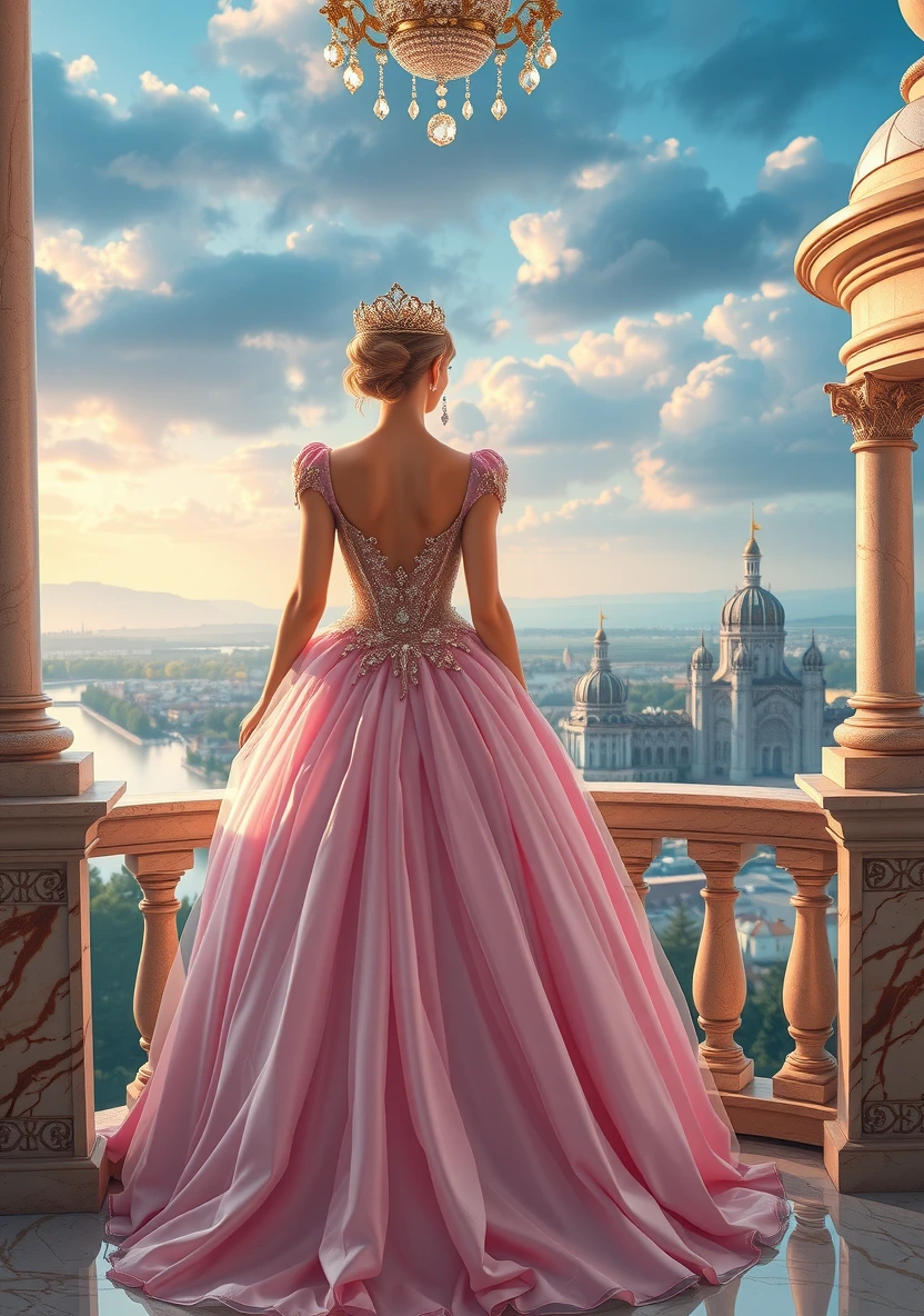 Princesses & Castles coloring page 1