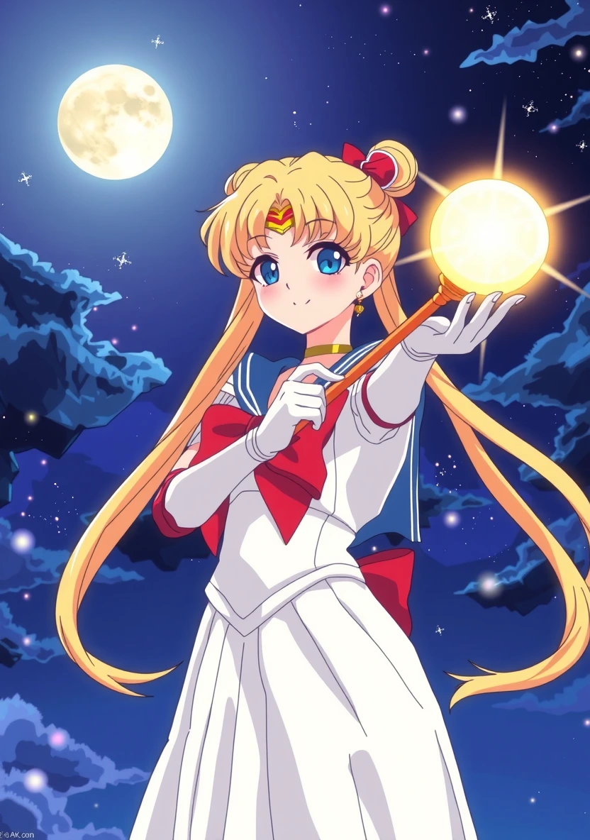 Sailor Moon coloring page 1