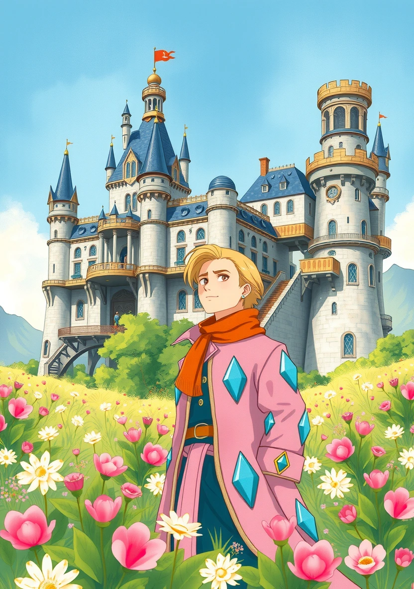 Studio Ghibli - Howl Moving Castle coloring page 1