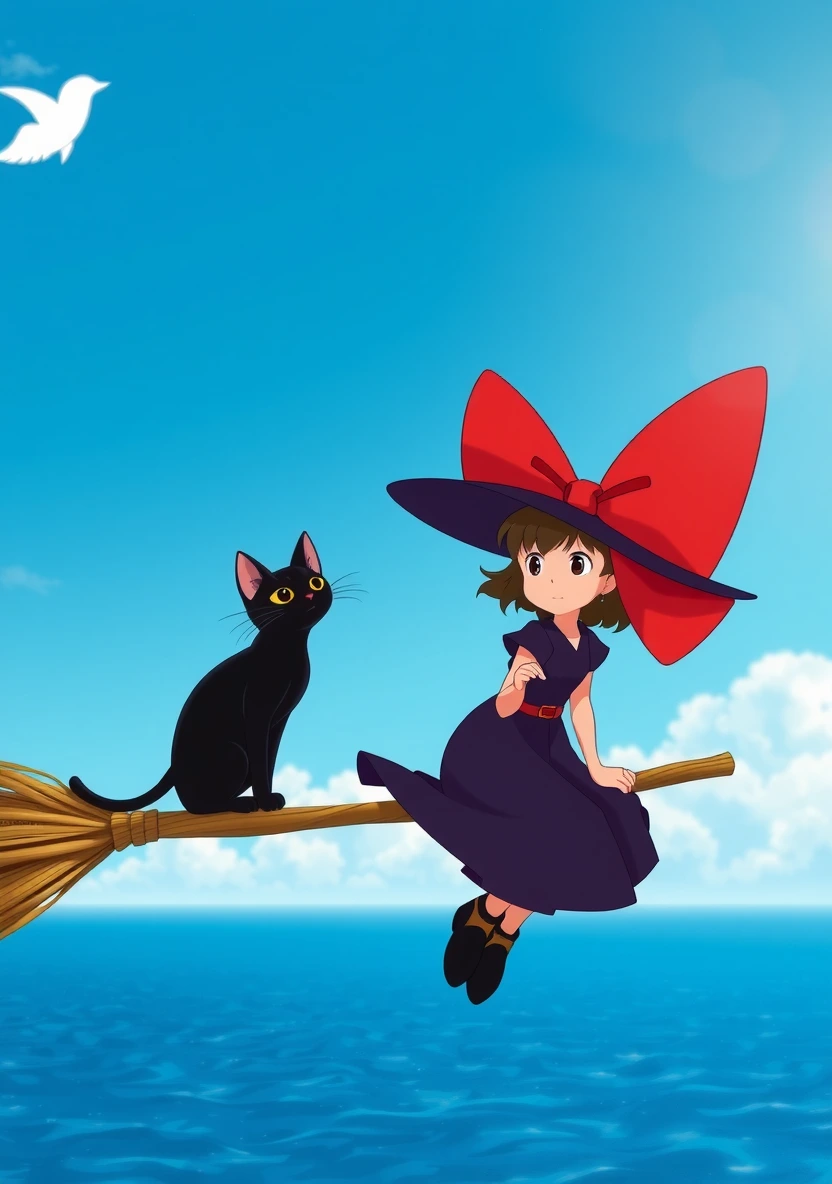 Studio Ghibli - Kiki Delivery Service coloring page 1