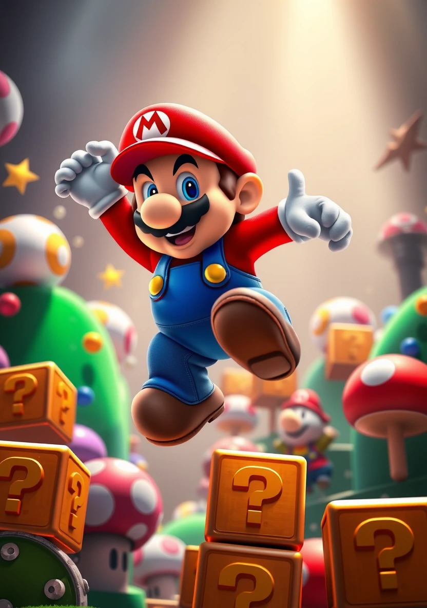 Super Mario coloring page 1