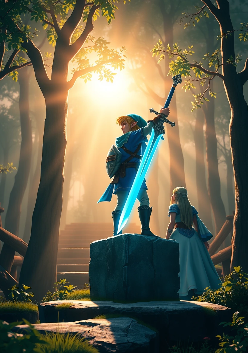 The Legend of Zelda coloring page 1