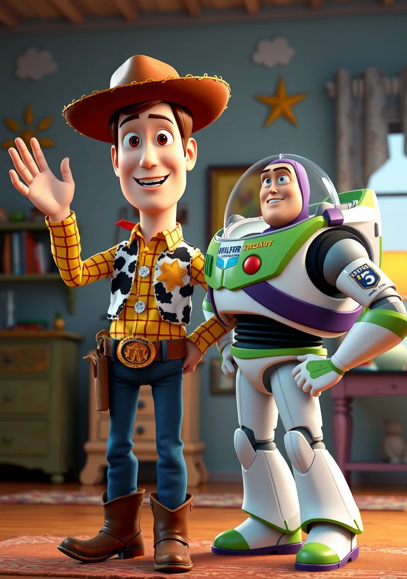Toy Story coloring page 1