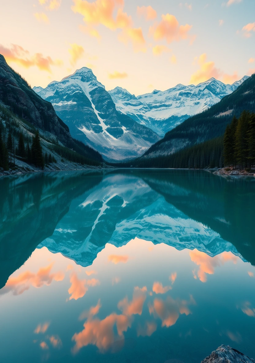World Landscapes & Mountains coloring page 1